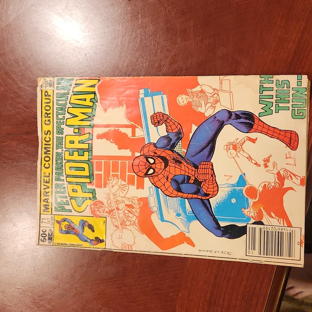 Marvel Comics Group Peter Parker, The Spectacular Spider-Man 71 Oct 02199